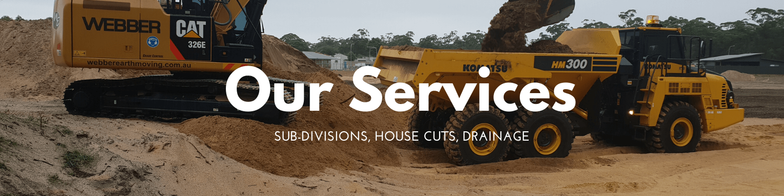 Webber earthmoving